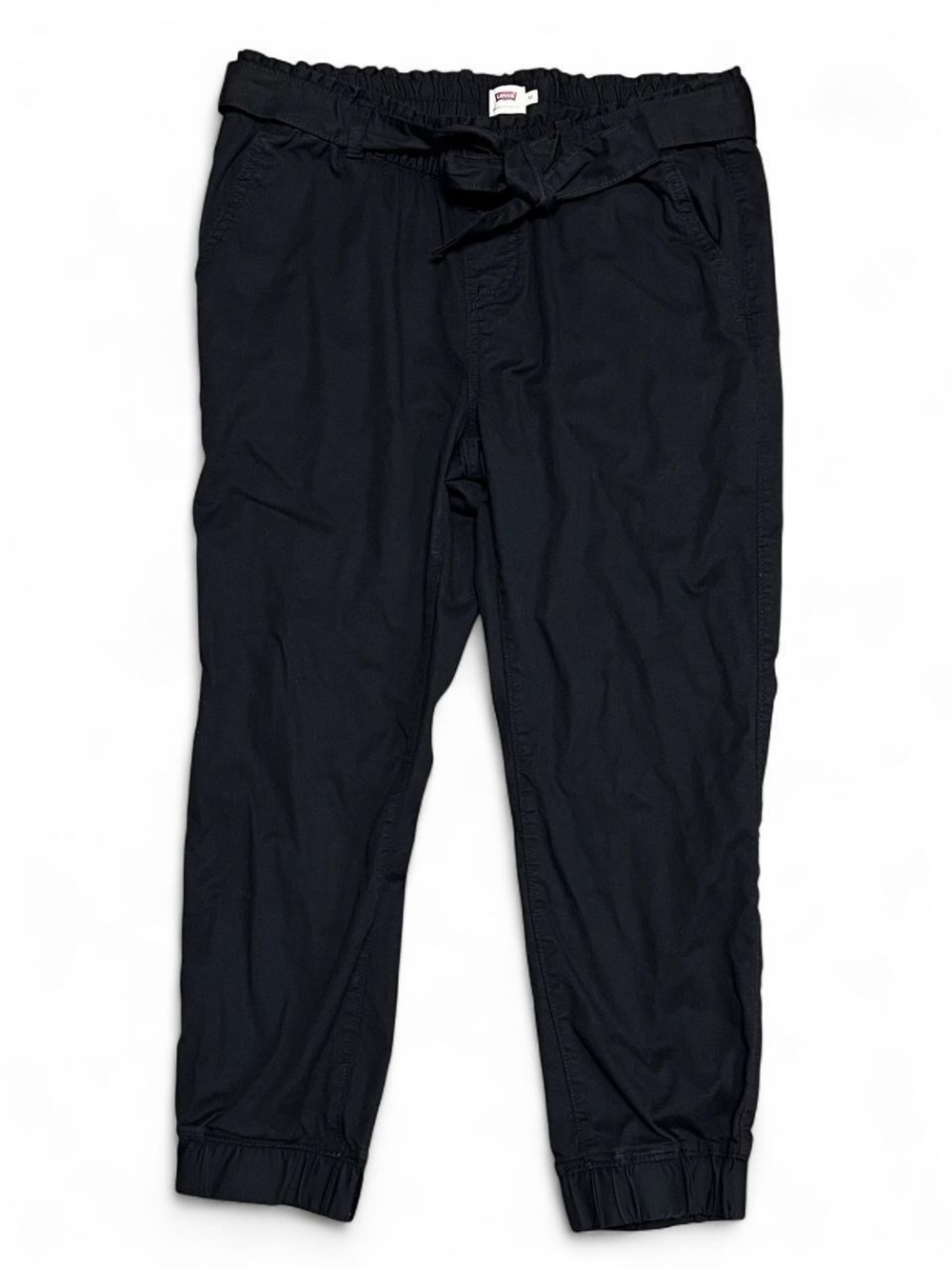 Levi’s Belted Jogger Pants Black Size Medium